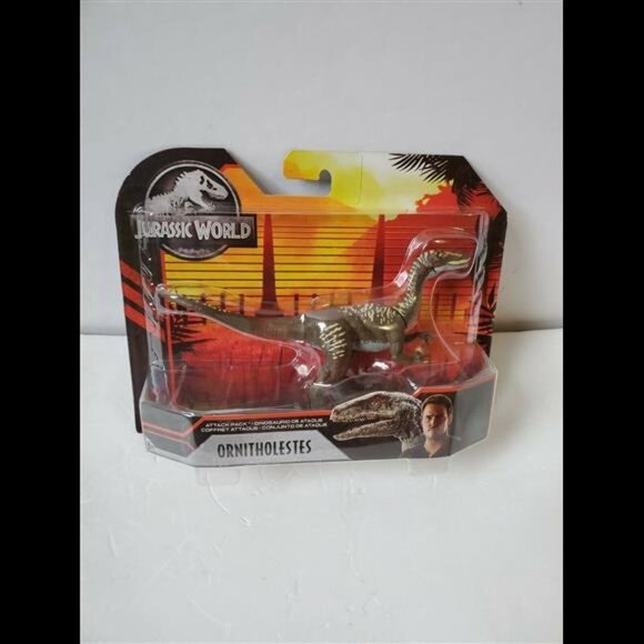 New Jurassic World Ornitholestes Action Figure Attack Pack Dinosaur Park Dino - Picture 1 of 5
